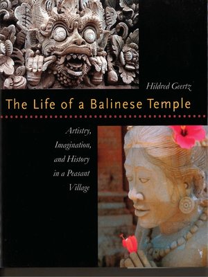 cover image of The Life of a Balinese Temple